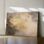 Abstract 368 Canvas Art 60 x 40 cm / Black