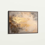 Abstract 368 Canvas Art 60 x 40 cm / Black