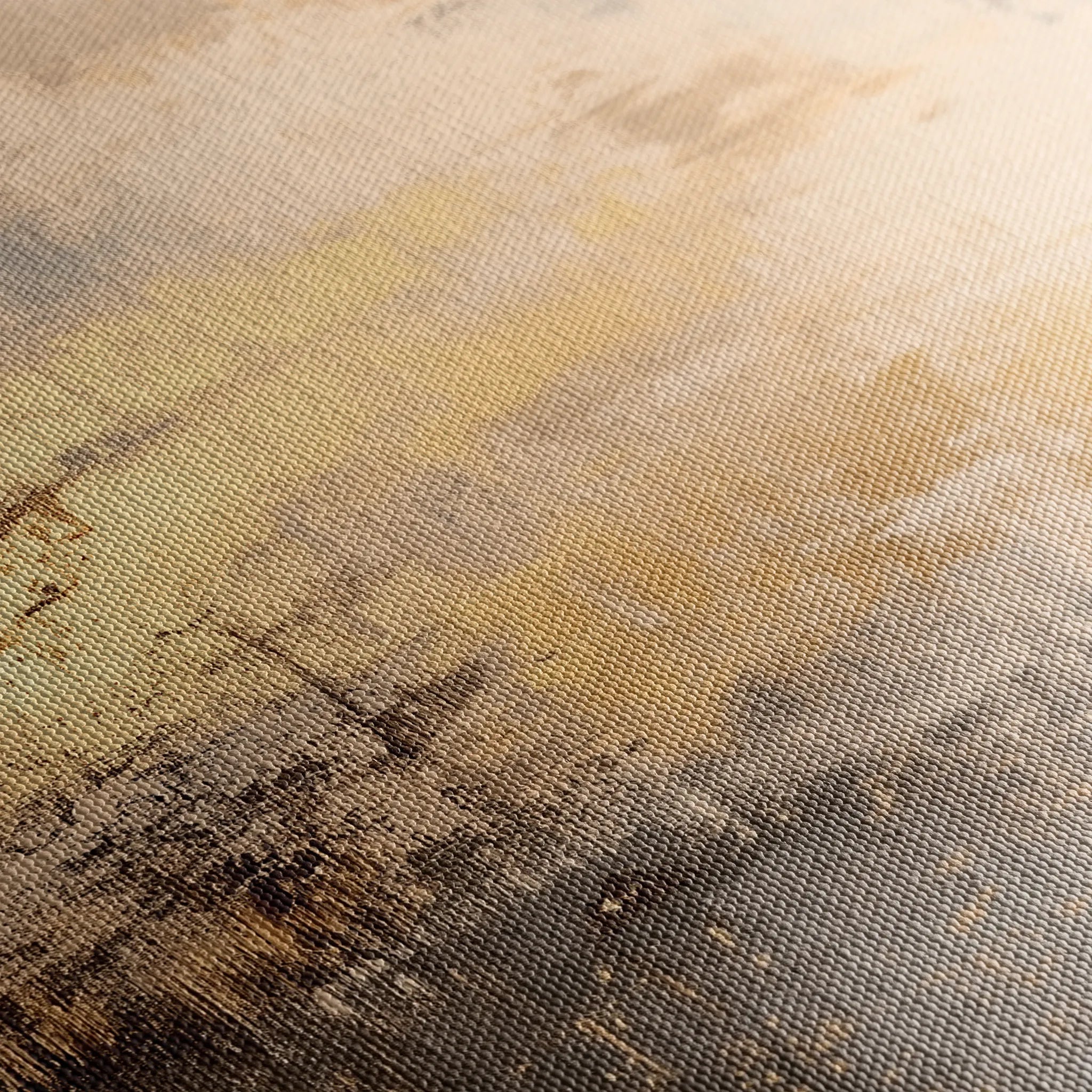 Abstract 368 Canvas Art 60 x 40 cm / Black