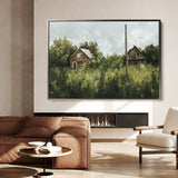 Landscape 368 Canvas Art 60 x 40 cm / Black