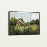 Landscape 368 Canvas Art 60 x 40 cm / Black