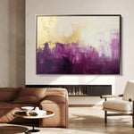 Abstract 369 Canvas Art 60 x 40 cm / Black