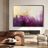Abstract 369 Canvas Art 60 x 40 cm / Black