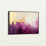 Abstract 369 Canvas Art 60 x 40 cm / Black