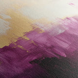 Abstract 369 Canvas Art 60 x 40 cm / Black