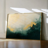 Abstract 370 Canvas Art 60 x 40 cm / Black