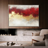 Abstract 372 Canvas Art 60 x 40 cm / Black