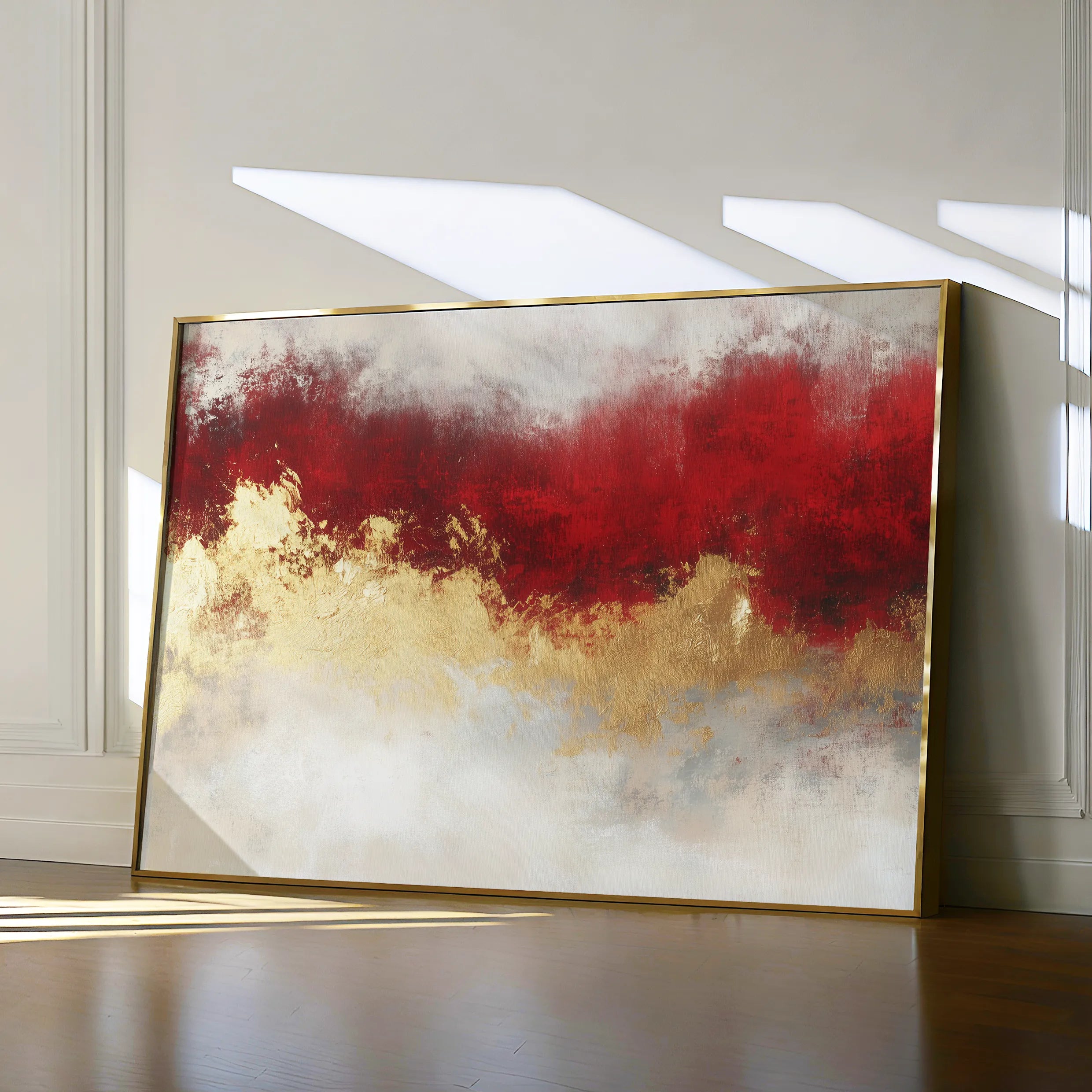 Abstract 372 Canvas Art 60 x 40 cm / Black