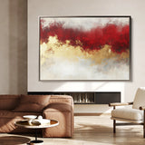 Abstract 372 Canvas Art 60 x 40 cm / Black