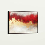 Abstract 372 Canvas Art 60 x 40 cm / Black