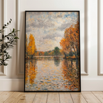 Landscape 372 Canvas Art 60 x 40 cm / Black