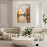 Landscape 372 Canvas Art 60 x 40 cm / Black