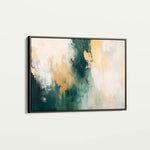 Abstract 373 Canvas Art 60 x 40 cm / Black