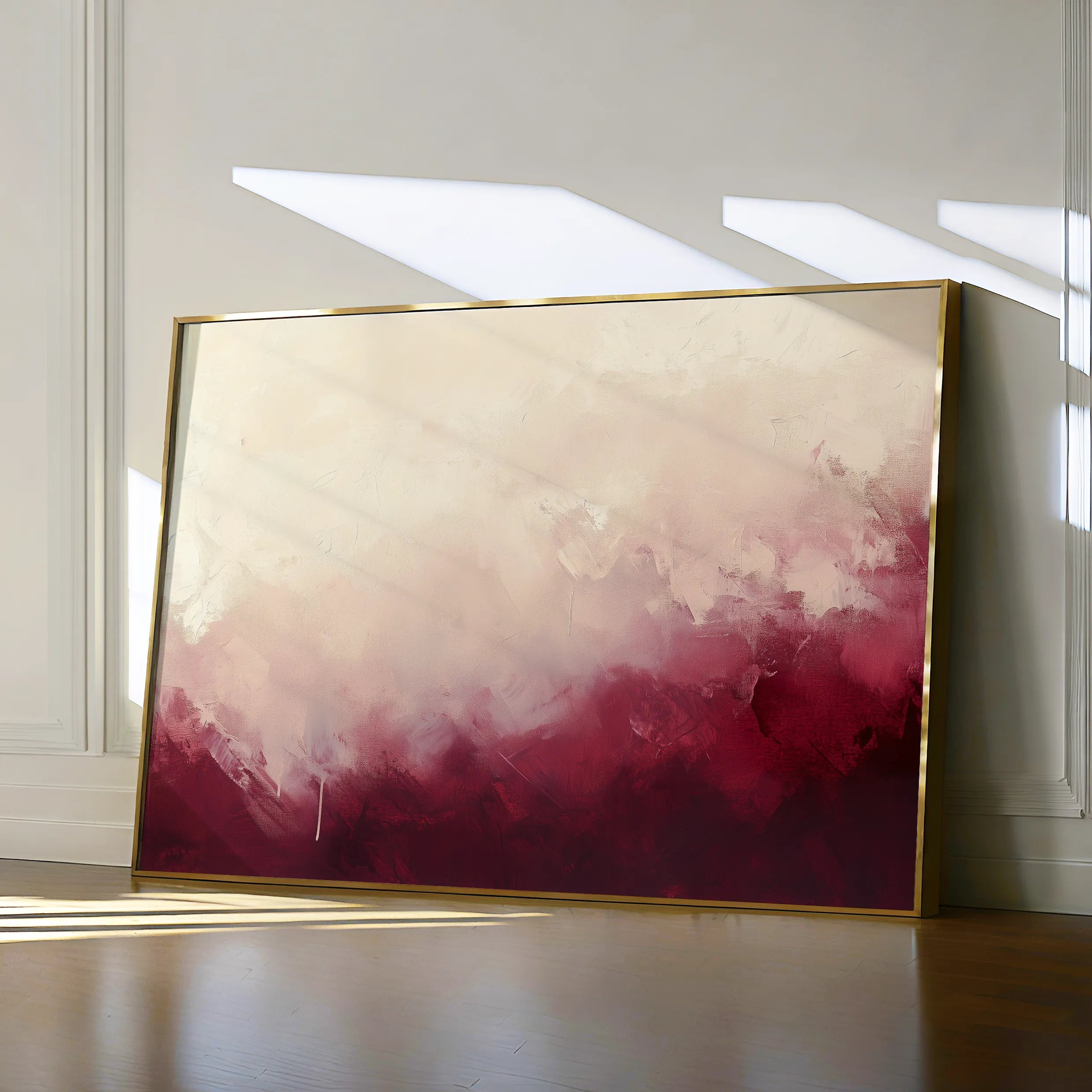 Abstract 375 Canvas Art 60 x 40 cm / Black