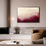 Abstract 375 Canvas Art 60 x 40 cm / Black