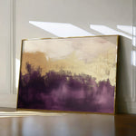 Abstract 376 Canvas Art 60 x 40 cm / Black