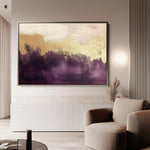 Abstract 376 Canvas Art 60 x 40 cm / Black