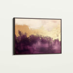 Abstract 376 Canvas Art 60 x 40 cm / Black