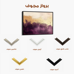 Abstract 376 Canvas Art 60 x 40 cm / Black