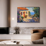 Landscape 377 Canvas Art 60 x 40 cm / Black