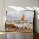 Landscape 378 Canvas Art 60 x 40 cm / Black