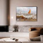 Landscape 378 Canvas Art 60 x 40 cm / Black