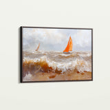 Landscape 378 Canvas Art 60 x 40 cm / Black