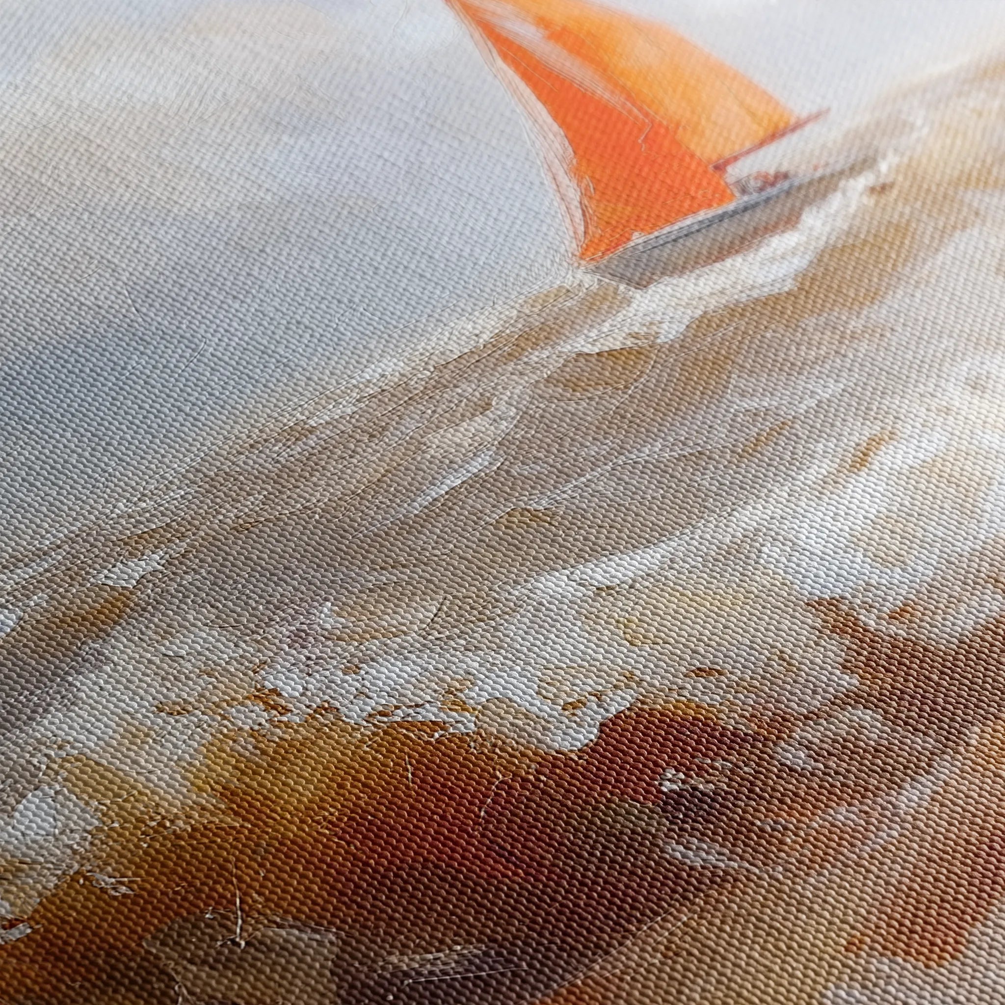 Landscape 378 Canvas Art 60 x 40 cm / Black