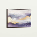 Abstract 379 Canvas Art 60 x 40 cm / Black