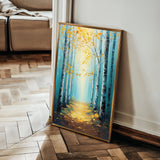 Landscape 379 Canvas Art 60 x 40 cm / Black