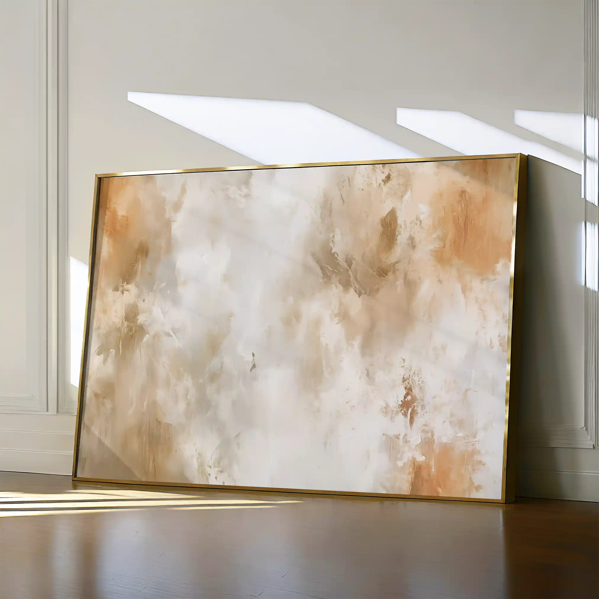 Abstract 380 Canvas Art 60 x 40 cm / Black