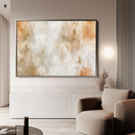 Abstract 380 Canvas Art 60 x 40 cm / Black