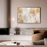 Abstract 380 Canvas Art 60 x 40 cm / Black