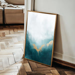 Abstract 381 Canvas Art 60 x 40 cm / Black