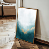 Abstract 381 Canvas Art 60 x 40 cm / Black