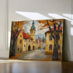 Landscape 381 Canvas Art 60 x 40 cm / Black