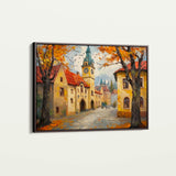 Landscape 381 Canvas Art 60 x 40 cm / Black