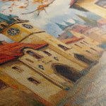 Landscape 381 Canvas Art 60 x 40 cm / Black