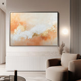Abstract 382 Canvas Art 60 x 40 cm / Black