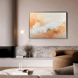 Abstract 382 Canvas Art 60 x 40 cm / Black