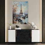 Landscape 382 Canvas Art 60 x 40 cm / Black