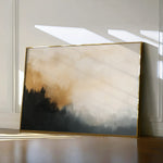 Abstract 383 Canvas Art 60 x 40 cm / Black