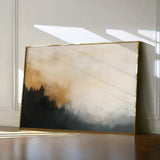 Abstract 383 Canvas Art 60 x 40 cm / Black