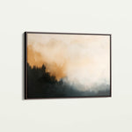 Abstract 383 Canvas Art 60 x 40 cm / Black