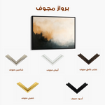 Abstract 383 Canvas Art 60 x 40 cm / Black