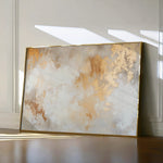 Abstract 384 Canvas Art 60 x 40 cm / Black