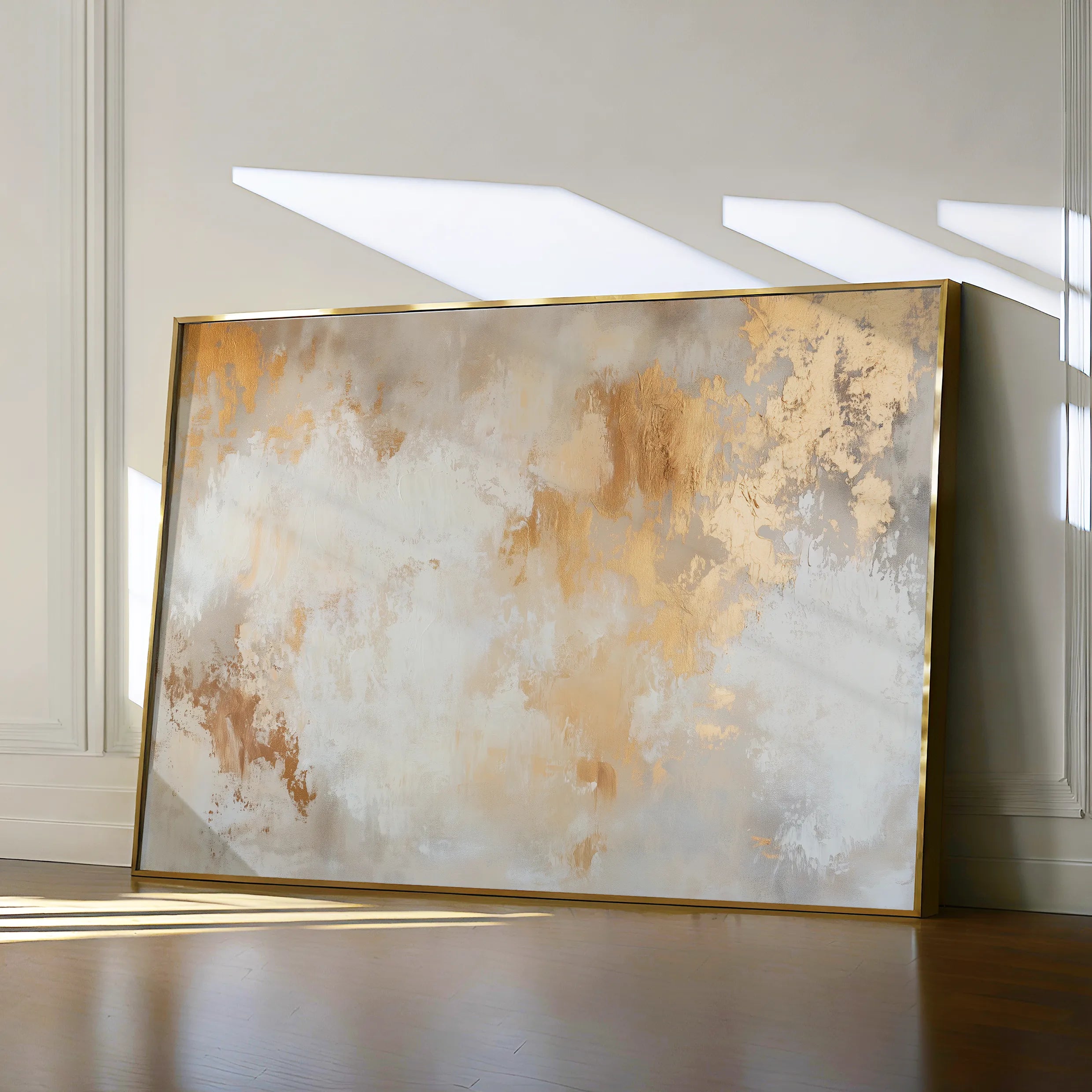 Abstract 384 Canvas Art 60 x 40 cm / Black