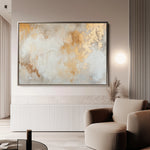 Abstract 384 Canvas Art 60 x 40 cm / Black