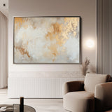 Abstract 384 Canvas Art 60 x 40 cm / Black