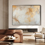 Abstract 384 Canvas Art 60 x 40 cm / Black